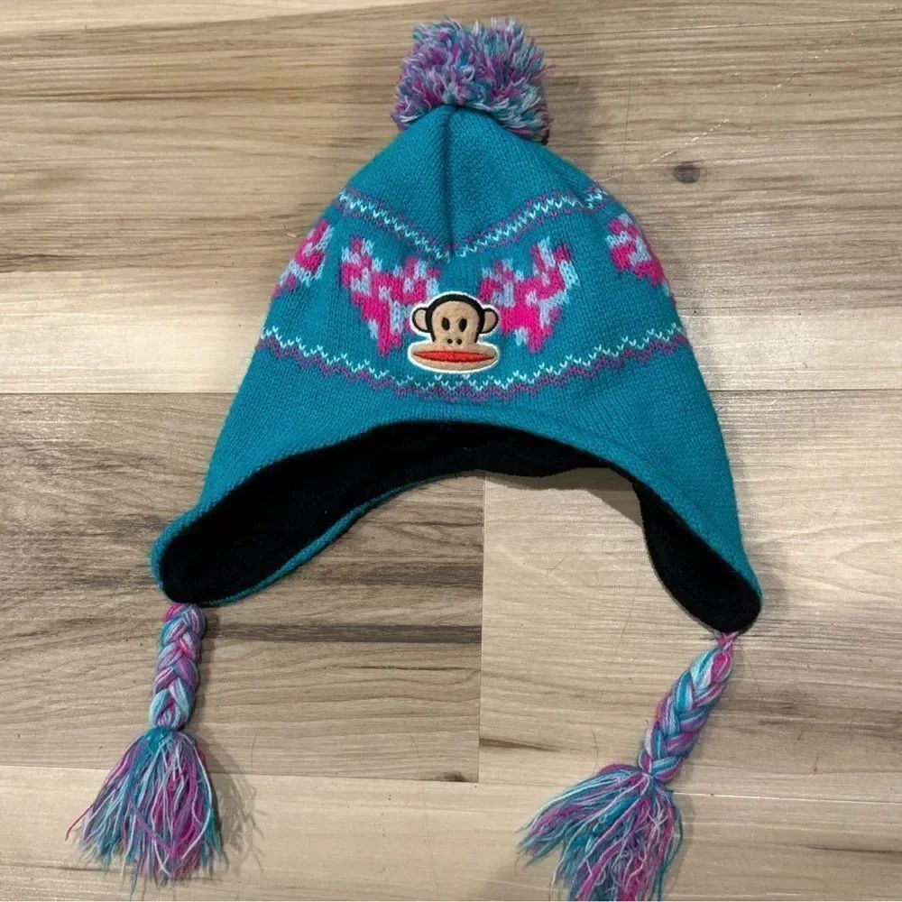 Paul Frank Pom Pom Hat Girls y2k Winter